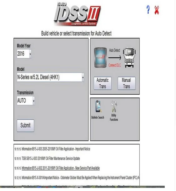 

for Isuzu IDSS II 2016 - Isuzu Diagnostic Service System+license for many PCs