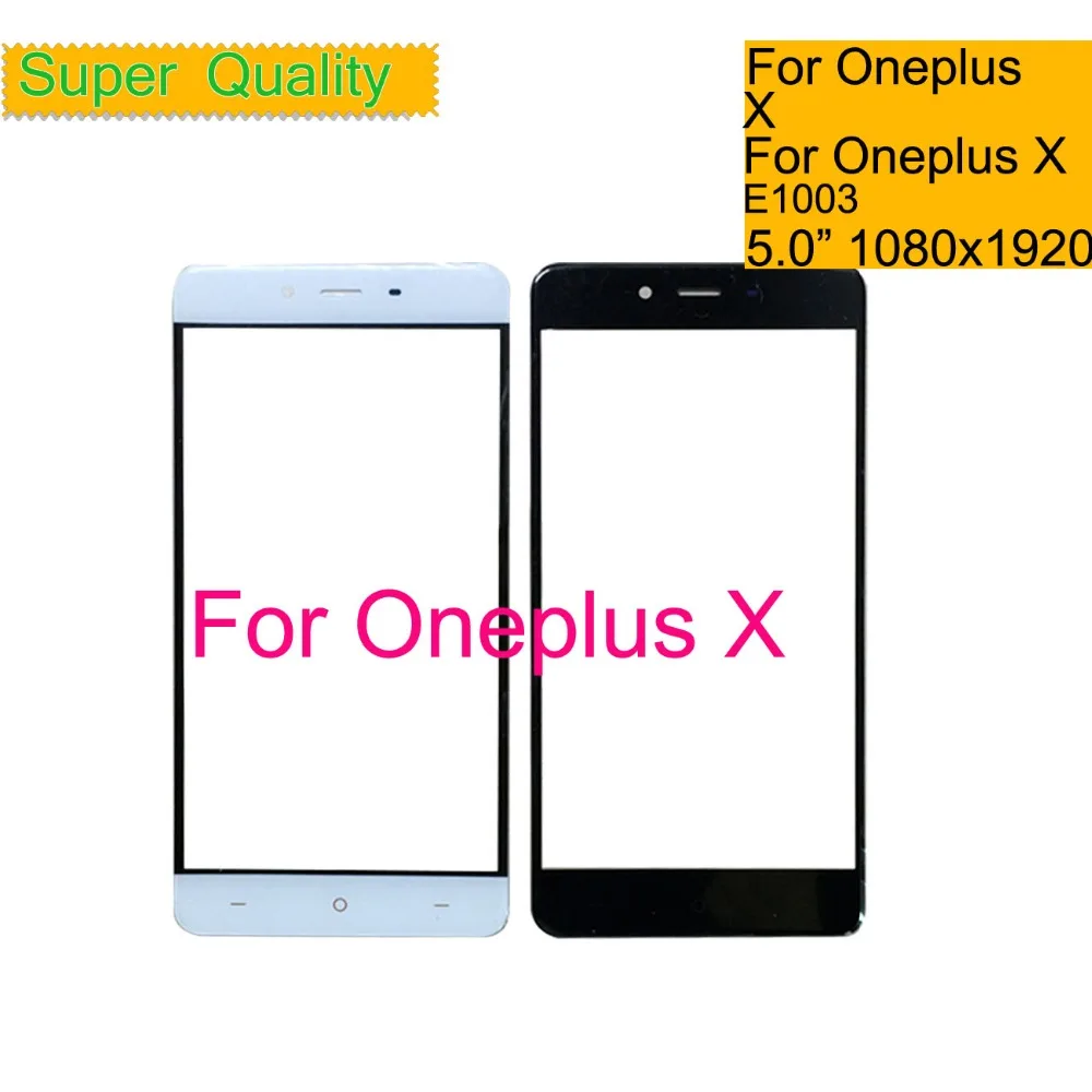10 шт./лот сенсорный экран для Oneplus X E1003 Сенсорная панель передняя внешняя