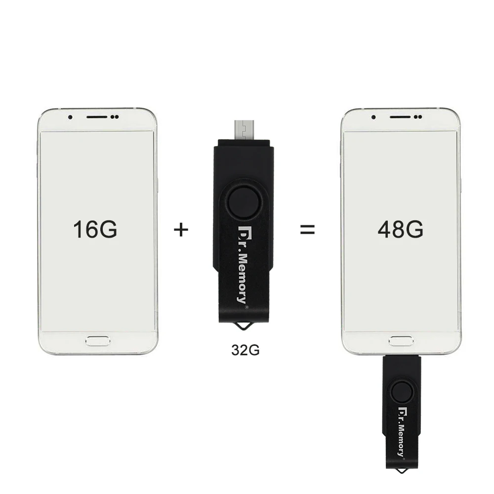 5 цветов, модный OTG USB флеш-накопитель, 4 ГБ, 8 ГБ, 16 ГБ, 32 ГБ, металлический флеш-накопитель для Android, мобильных телефонов, планшетов, 2в1, U диск, устройство для хранения