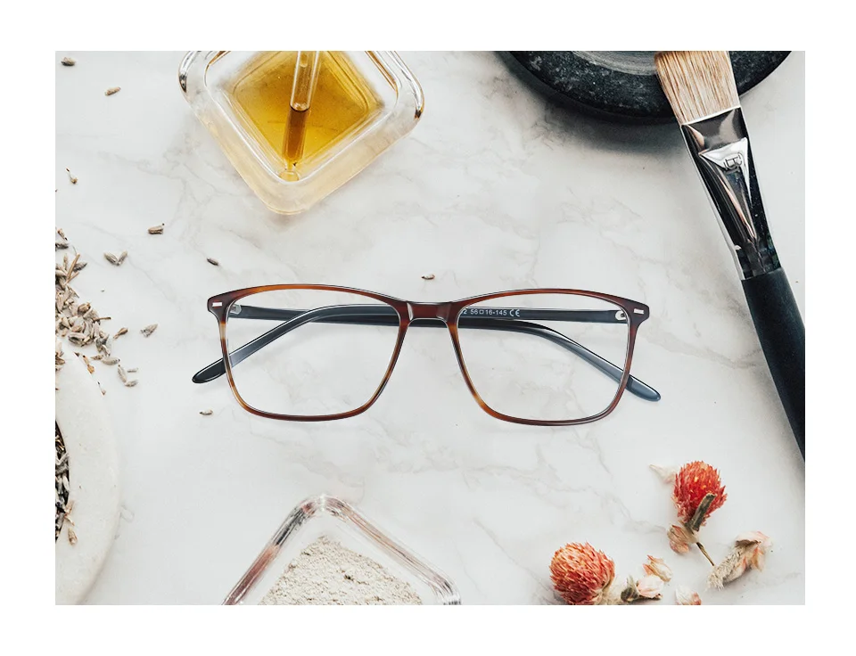 Optical Prescription Glasses Men Eyeglasses Hyperopia Myopia Prescription Lenses Acetate Glasses Anti-Blue-Ray (3)