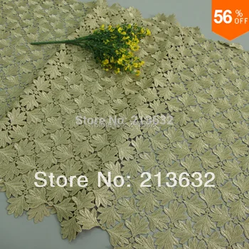 

D po23 A new water soluble embroidered cloth tulle materical elegant embroidery lace Embroidery fabric factory orders perfume