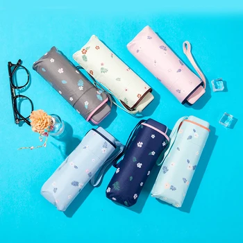 

PipiFren Small Sun Clear Mini Umbrellas rain women Parasol Ladies Uv Umbrella For kids girls Folding windproof Unbrella paraplu