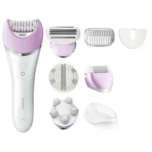 5в1 влажная сухая Женская бритва женский эпилятор станок для бритья Женский Триммер-эпилятор для лица, бикини, тела, ног, подмышек(China)