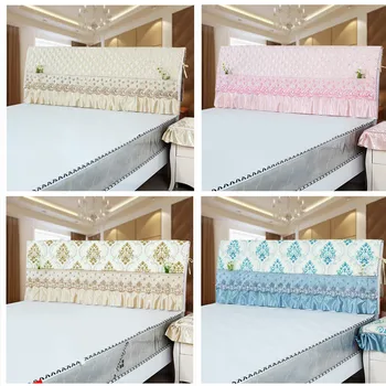 

JaneYU Bedside Hood Simple Modern Bedside Cover Dust-proof Hood Bed Back Cover Protective Bedding Cover