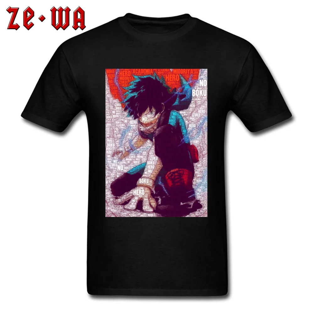 Izuku Midoriya Boku без герой Футболка My один для всех супер Аниме футболки плюс ультра