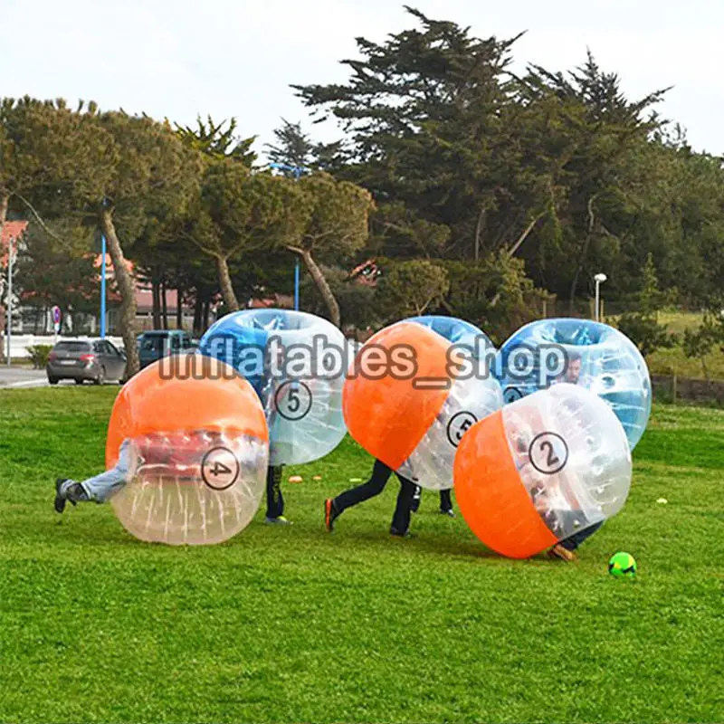 

1.0mm TPU Inflatable Zorb Ball 1m 1.2m 1.5m 1.7m Bubble Soccer Ball Air Bumper Ball Bubble Football For Adults or child