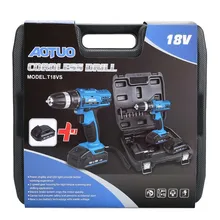 Производитель 12В-18 V многофункциональный бытовой литиевая батарея Зарядка дрель зарядки ручная дрель электрическая отвертка screwdri