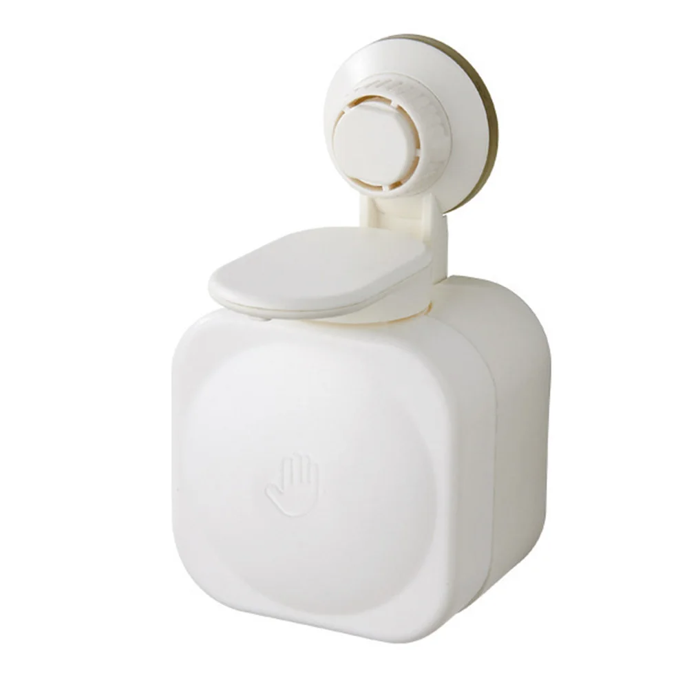 

Space Saving Waterproof Hanging Strong Bearing Home Suction Cup Soap Dispenser Bathroom No Drilling Kitchen Wall Mounted Press