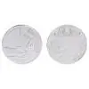 Памятная монета Парижская башня здание художественные подарки для коллекции BTC Биткоин сплав Парижская башня памятная монета не монета - Цвет: Silver