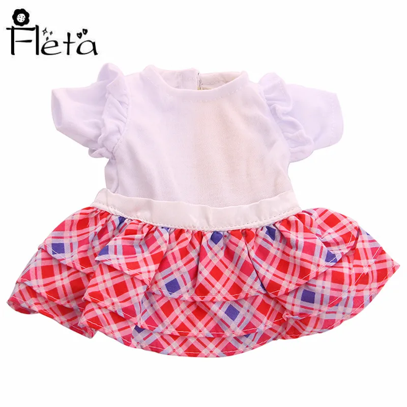 

2018 New Doll Skirt Small Fresh Princess Dress for 14.5 inch Wellie Wishers Doll