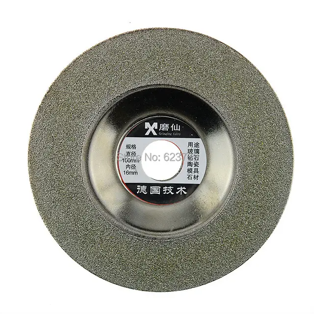 RZZ 4'' Diamond Grinding Disc Electroplated Abrasive Disc for Glass