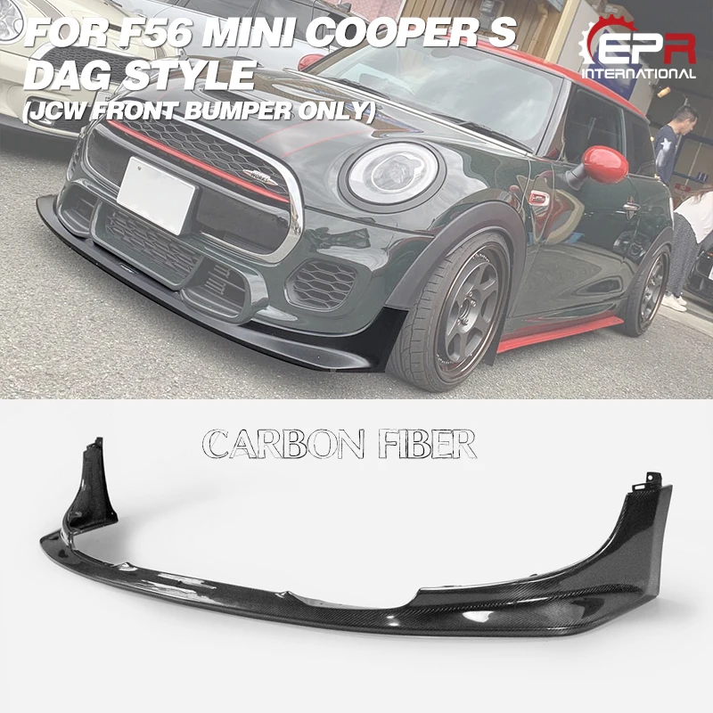 Передняя губа из углеродного волокна для F56 Mini Cooper S DAG Style (только передний бампер