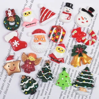 

Christmas Supplements Charms for Slime DIY Polymer Filler Addition Slime Accessories Toys Lizun Modeling Clay Kit for Children