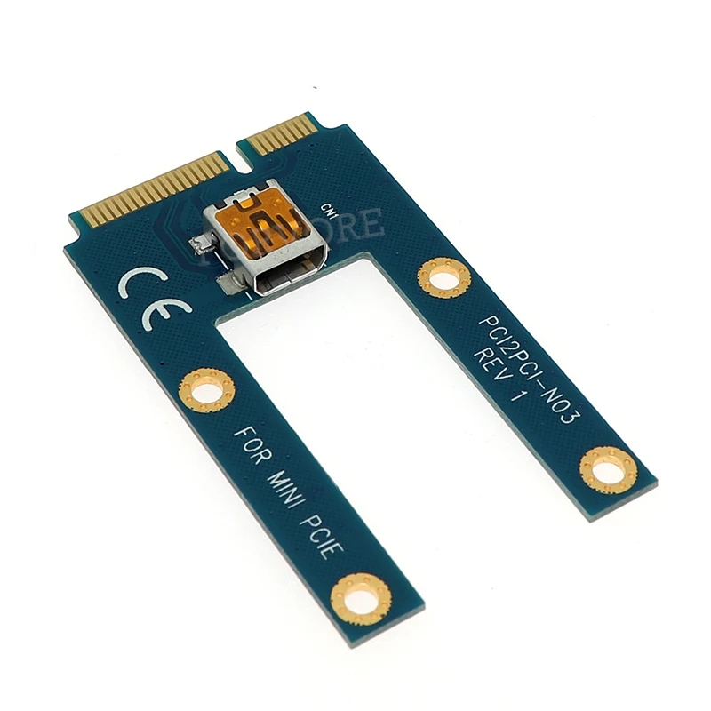 Мини адаптер PCIe USB 2 0 для ExpressCard 54 / 34 slot PCI express Mini Card To Express Converter Reader|Платы