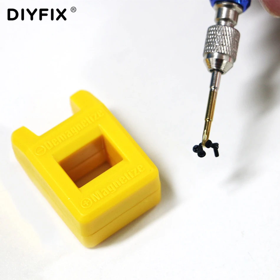 DIYFIX мини магнитайзер размагничиватель магнитный инструмент для поднятия для отвертки наконечники Биты для отвертки