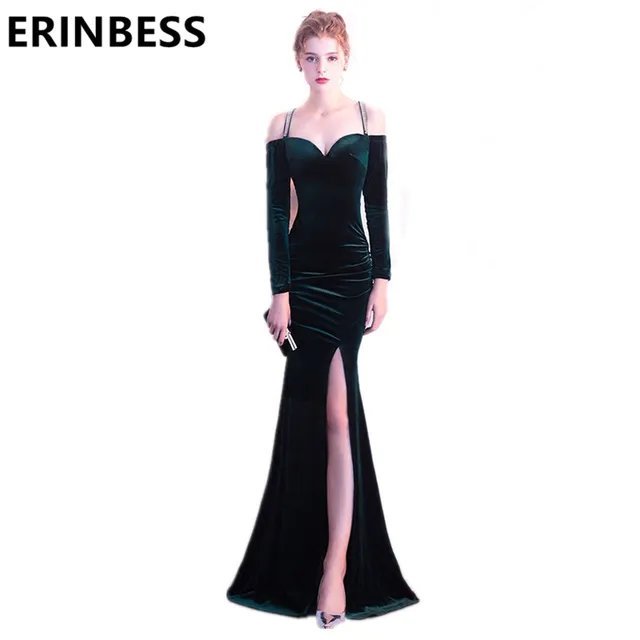 vestidos de veludo 2018