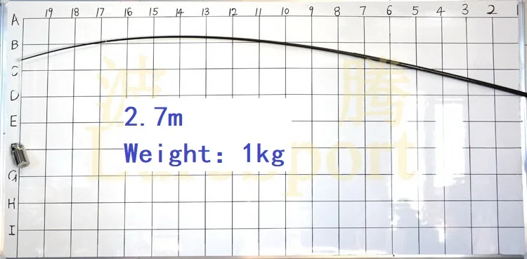 LureSport 2.7m3.9m Surf хлыст удилища с принтом «крестик карбоновые удилища стержень компонент здания DIY рыболовные аксессуары для кия