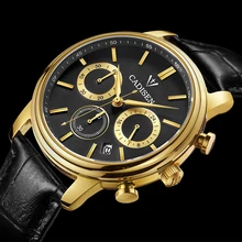 Watches Men Luxury Top Brand Cadisen New Fashion Men’s Big Dial Designer Quartz Watch Male Wristwatch Relogio Masculino Relojes