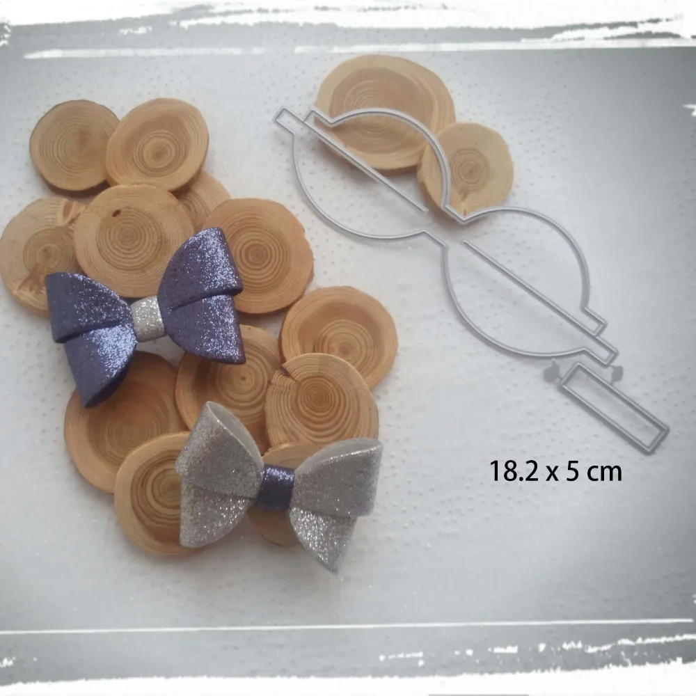 

Metal Cutting Dies Cut Dies Bow Tie Stencil For DIY Decorative Paper/Album Cards Gift Embossing Punch Craft Dies Scrapbooking
