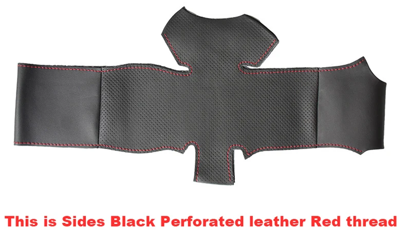 Mewant-Black-Artificial-Leather-Car-Steering-Wheel-Cover-for-Ford-Focus-3-2015-No-multi-function-9