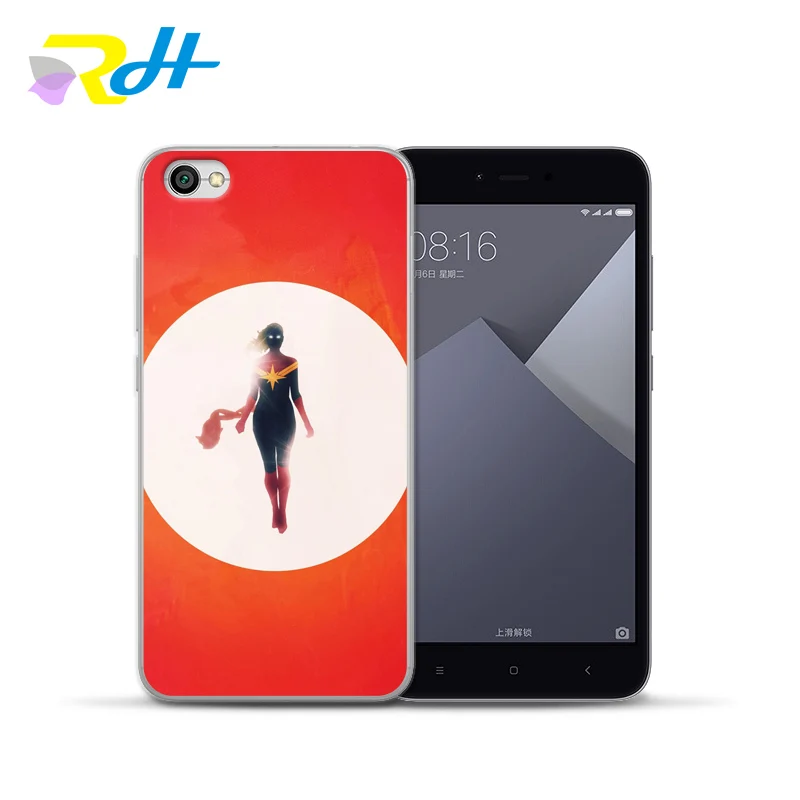 Для xiaomi A2 Coque Etui силиконовый мягкий чехол модные Captain Чехлы Marvel для mi 5X 6 8 Lite