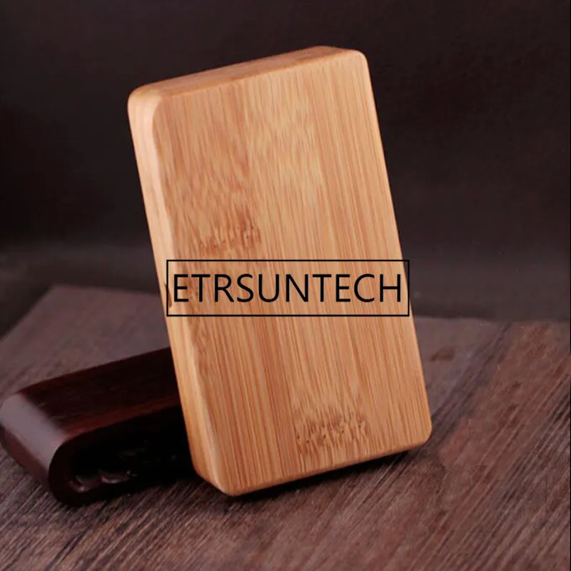 

30pcs Handmade Fine Smoke 20 Magnets Flip Over Thin Bamboo Wood Box Gifts Cigarette Cases Smoking Accessories