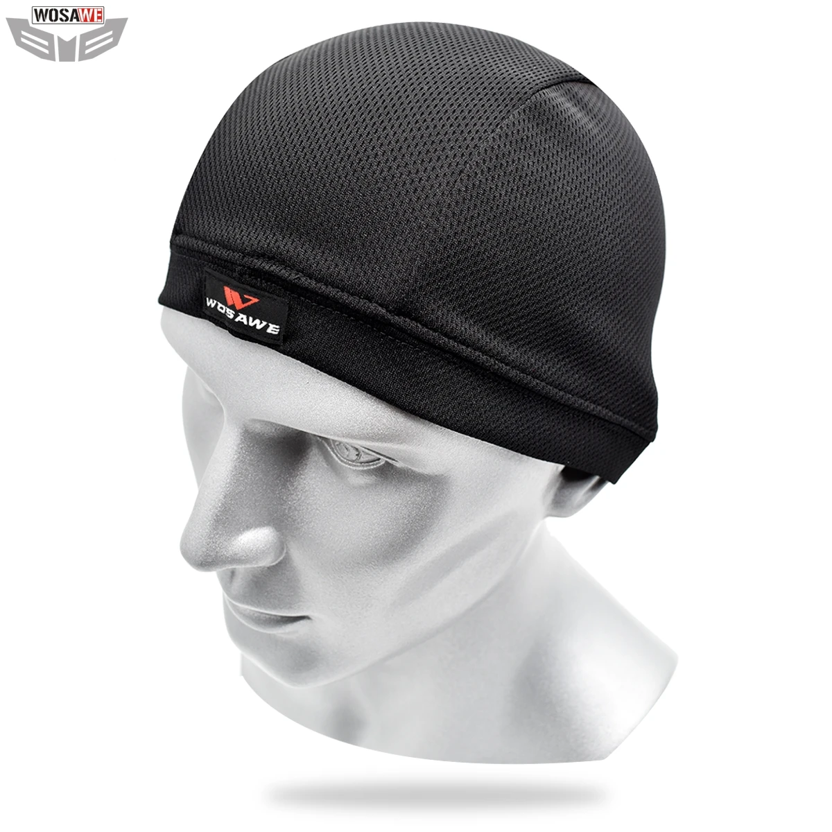 

WOSAWE Motorcycles Helmet inside Caps Quick Dry Breathable Moisture Sweat Motorbike MOTO Hat Motocross Headwear