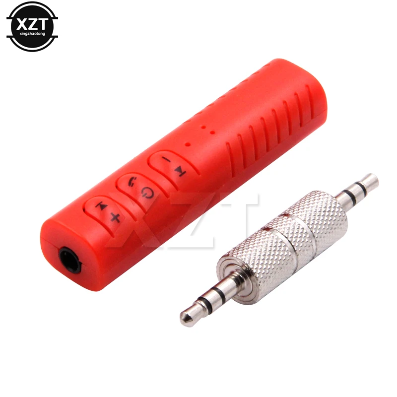 1pcs Clipon Wireless Bluetooth Receiver 3.5mm Jack Bluetooth Audio