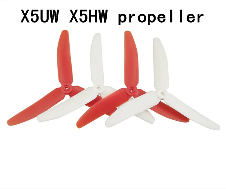 Красный белый Пропеллер для X5UW X5UC X5HW X5HC детали самолета Клевер пропеллер Global Hot