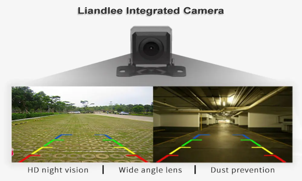 Liandlee для hyundai i30 2007 ~ 2012 заднего вида автомобиля Камера заднего вида Парковка Камера/Integrated высокое качество