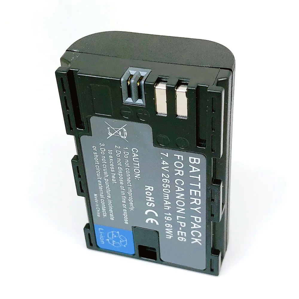LP-E6 LPE6 LP E6 E6N LP-E6N LPE6N Батарея пакет для цифровой однообъективной зеркальной камеры Canon EOS 5D 6D 7D Mark II 2 III 3 IV 4 60D 60Da 70D 80D DSLR 5DS R 5DSR XC10