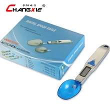 500 г/0,1 г портативная мерная ложка цифровой lcd высокоточные кухонные весы измерительные инструменты бытовые весы для взвешивания