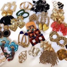 Girlgo, красочные Кристальные серьги-капли ZA для женщин, свадебные романтические серьги в форме сердца, Большие Подвески, украшения, ювелирное изделие