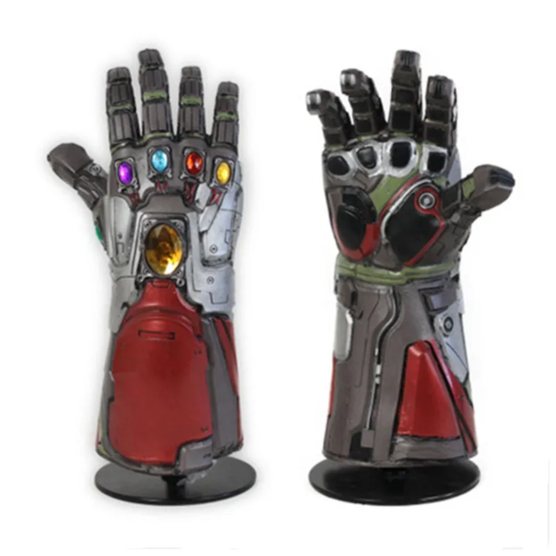 

Avengers Endgame 4 War Thanos Weapons Armor Latex Mask Iron Man Tony Stark Glove Cosplay Infinity Gauntlet Gloves Latex helmet