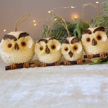 Украшение для дома, сова, натуральный персонал, ручная работа, детская комната, Декор, подвеска, свадебные декорации, милая сова, птицы, Hogar, скандинавские украшения