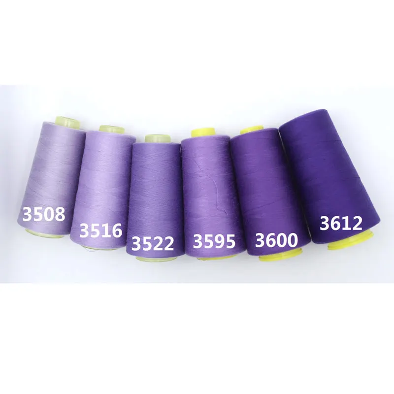3000 yards 40s/2 high speed sewing thread polyester sewing thread type