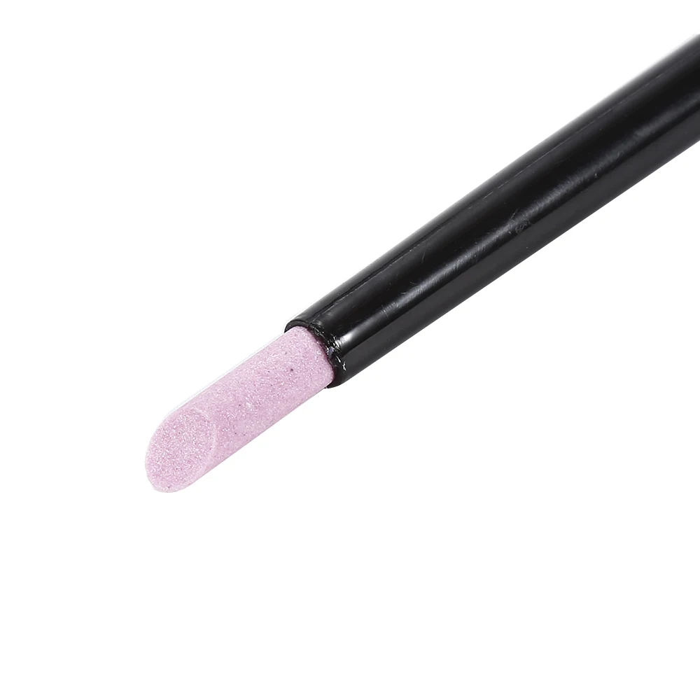 

Quartz New Scrubs Stone Cuticle Remover Stick Pen Nail Art Pen Acrylic With Handle Manicure Pedicure Care Tool