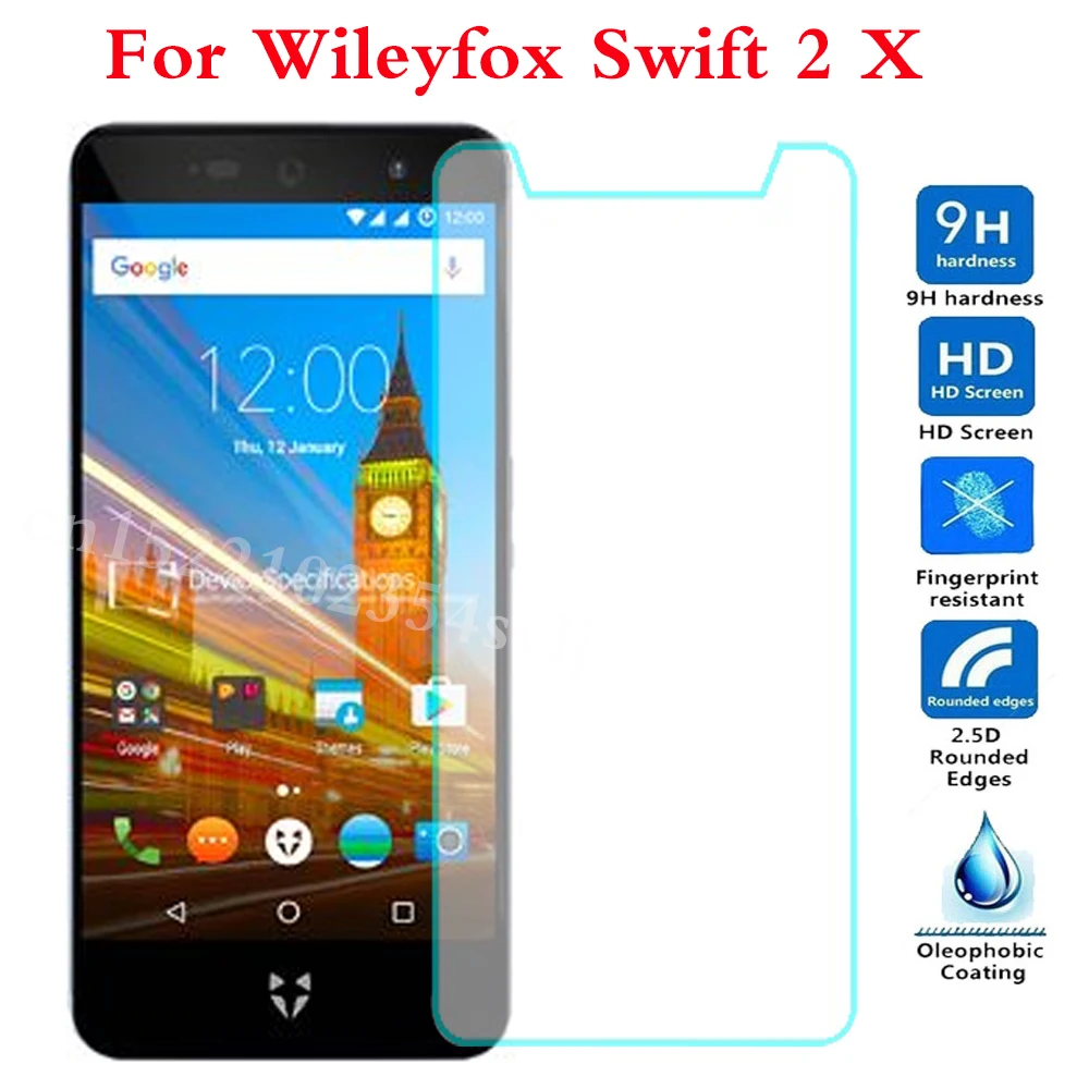 Смартфон из закаленного стекла для Wileyfox Swift 2 X защитная пленка экрана телефона