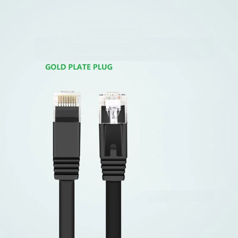 6PacK-Flat-Internet-Network-Cable-Cat6-Computer-Cable-short-Cat6-Ethernet-Patch-Lan-Cable-With