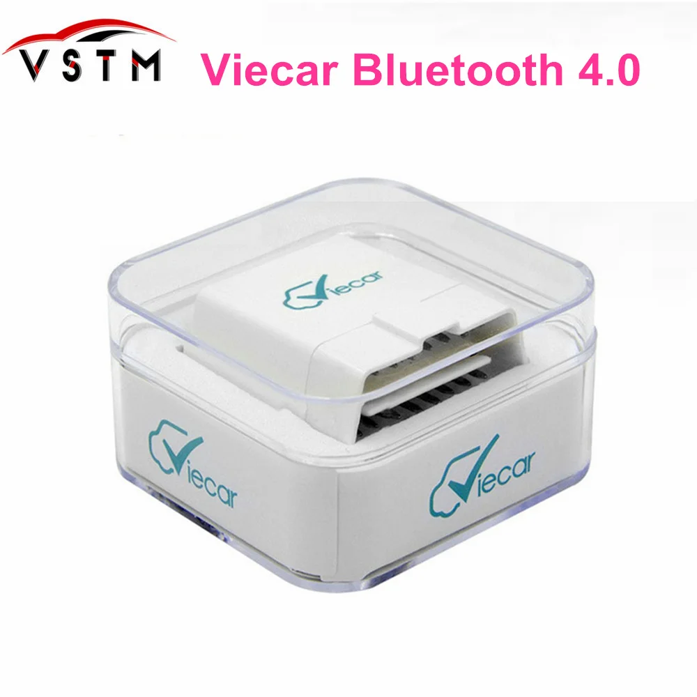 Диагностический сканер Viecar ELM327 V1.5 OBD2 Bluetooth 4 0 считыватель кодов для IOS/Android PK elm 327
