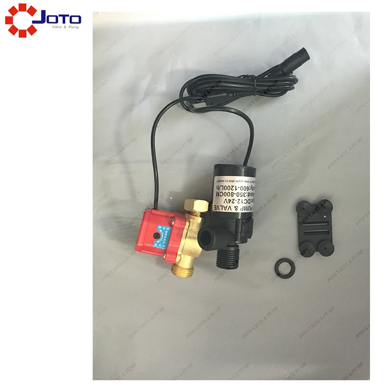 

12v24 Brushless Self-priming Pressurized Water Heater Booster Pump with Flow switch