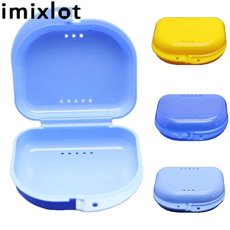 Imixlot 1 шт. Стоматологическая Ортодонтическое Фиксатор протезов Коробка для