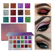 

1pc Glitter Injections Pressed Eyeshadow Diamond Rainbow Make Up Cosmetic Eye shadow Magnet Palette Cosmetics For Female