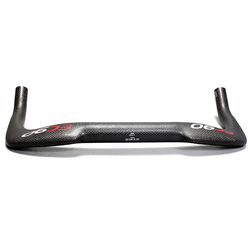 

Full Carbon Fiber Bike Handlebar 3K Road Bike Handle Dead Fly Bike Handlebar 380 400 420 440 MM Granules Glossy/Matte 160g