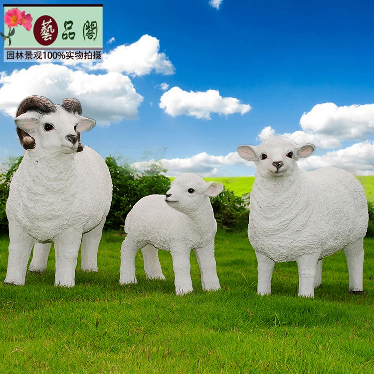 Garden ornaments outdoor courtyard villa decorations simulation animal