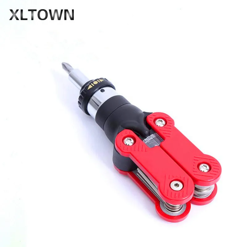 

XLTOWN 15 in 1 ratchet screwdriver multi-function household high-end repair tools manual tool screwdriver screwdriver