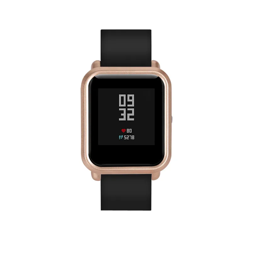 Тонкий цветной Чехол рамка чехол из поликарбоната защитный для Xiaomi Huami Amazfit Bip Younth