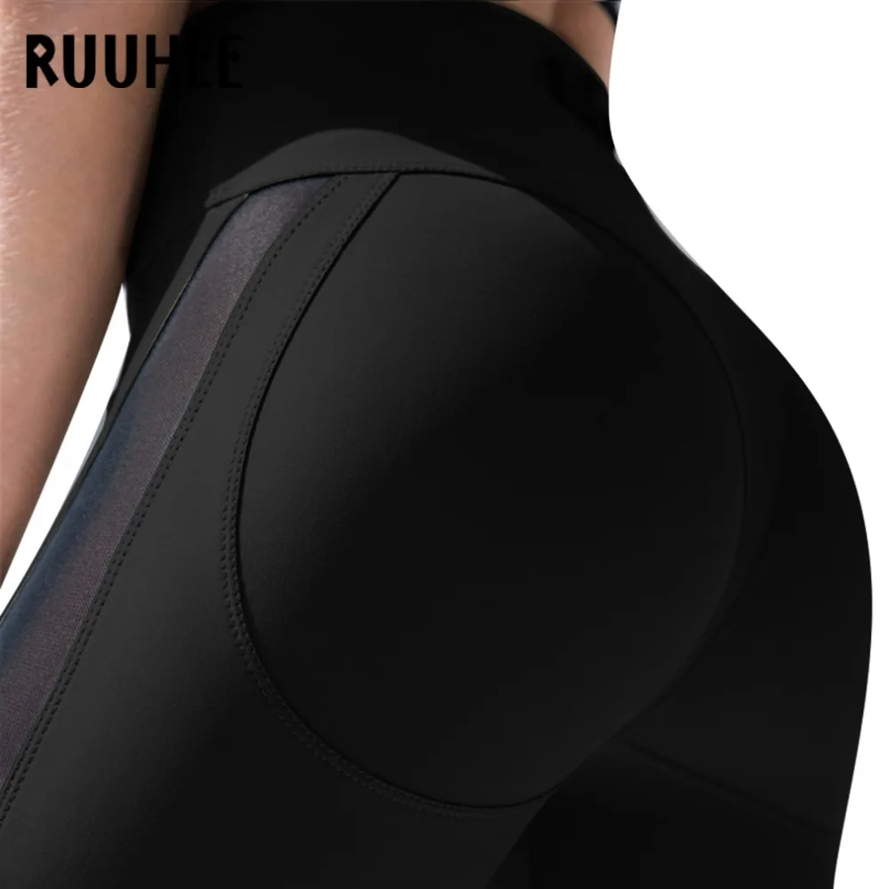 mesh insert workout leggings