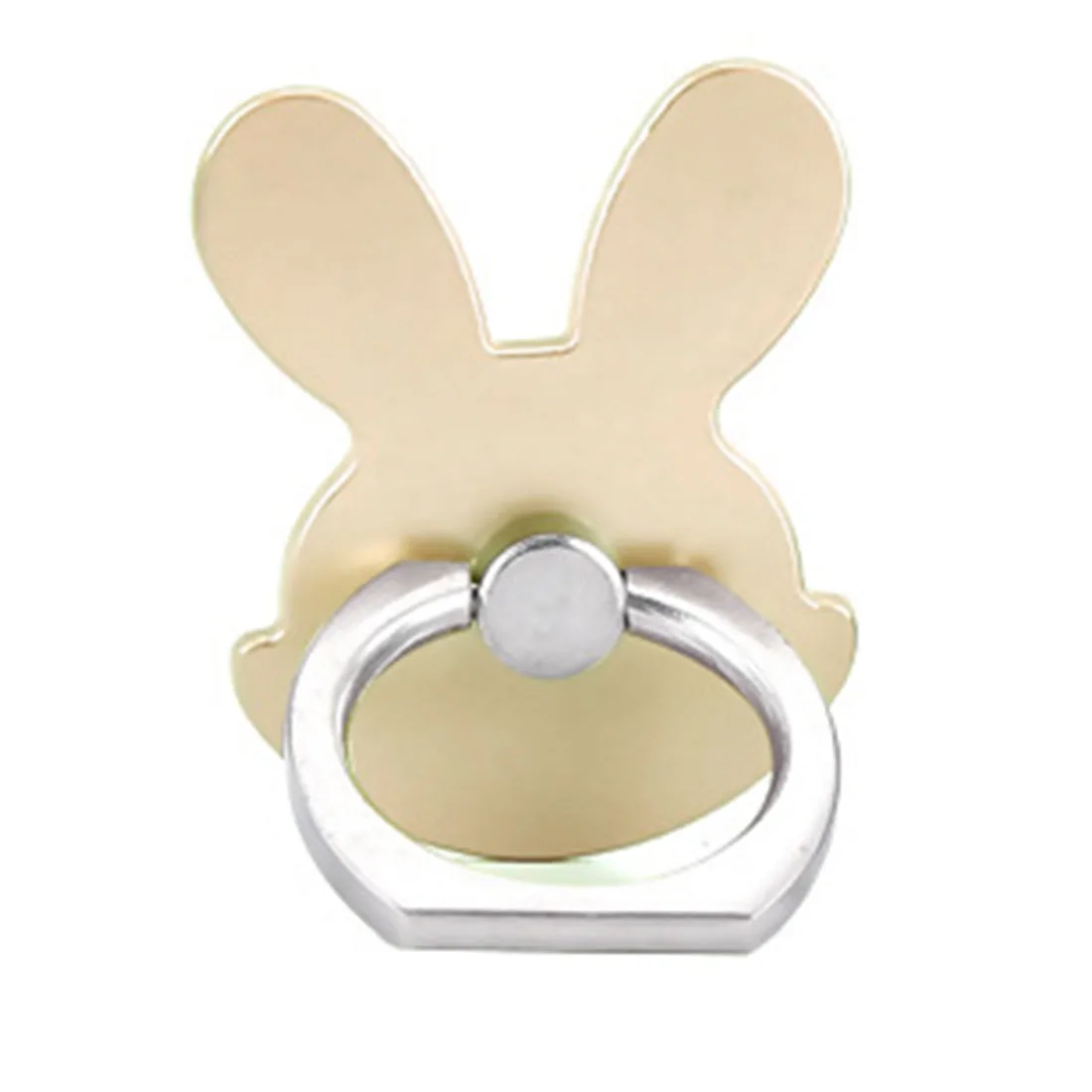 elenx Rabbit Design Phone Holders 360 Degree Metal Finger Ring Mobile Phone Smartphone Stand Holder For iPhone for Samsung Smart