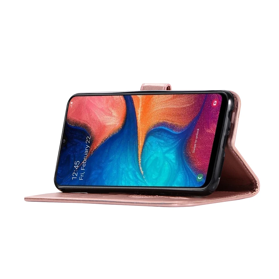 Чехол книжка с бумажником Магнитный чехол для телефона Samsung Galaxy A20E A10 A20 A30 A40 A50 A70